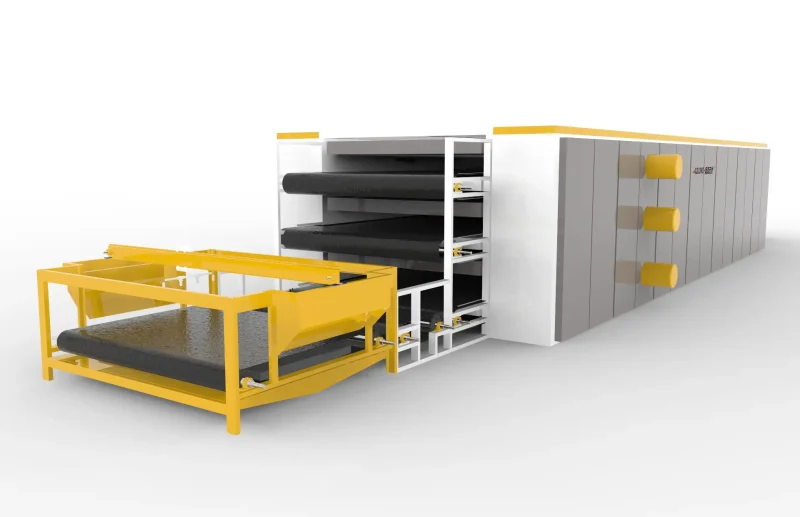 AL--BJB Nonwoven Kitchen cleaning Scouring Pad Fabric Making Machine